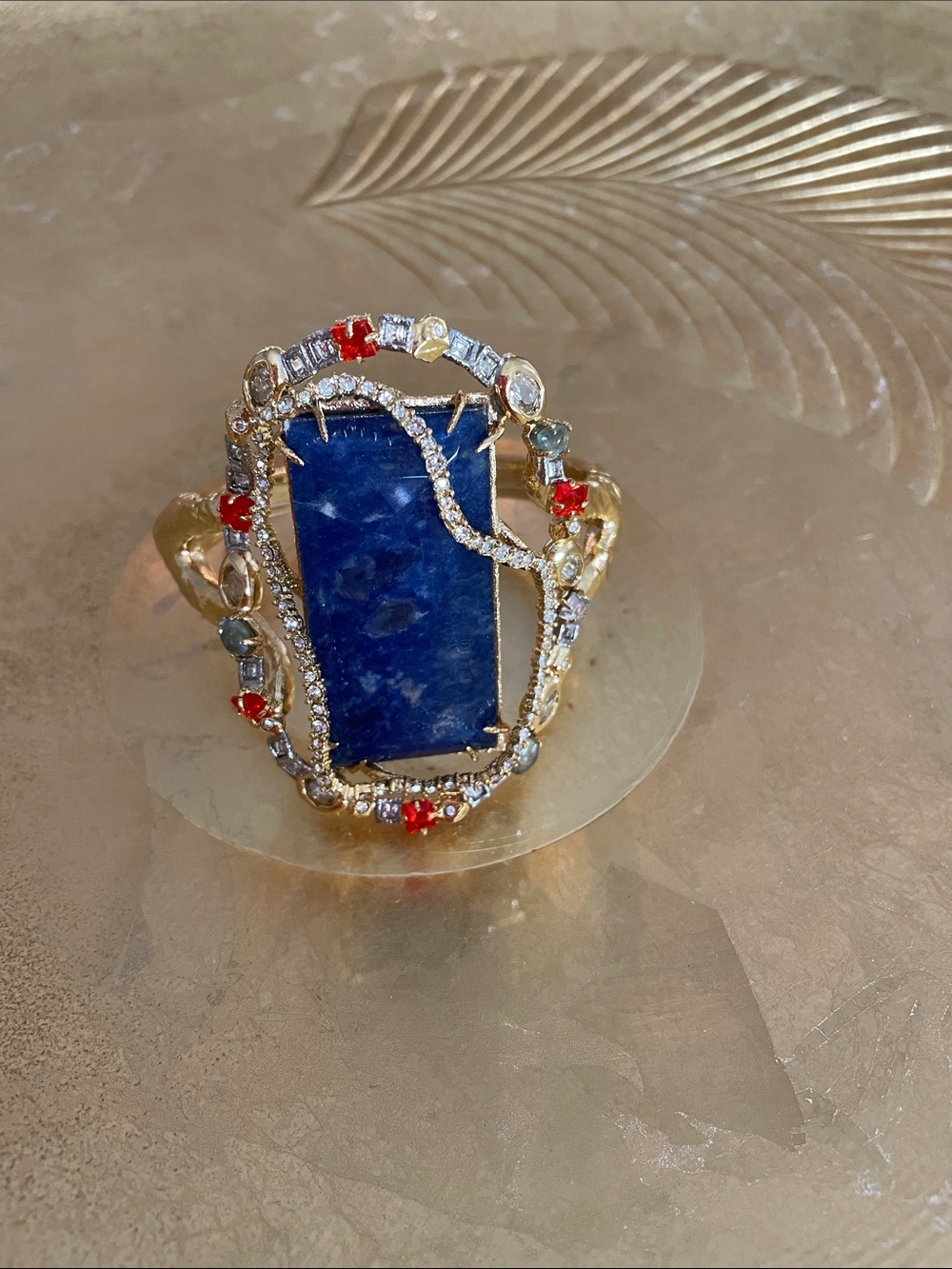 Alexis Bittar lapis lazuli bracelet
